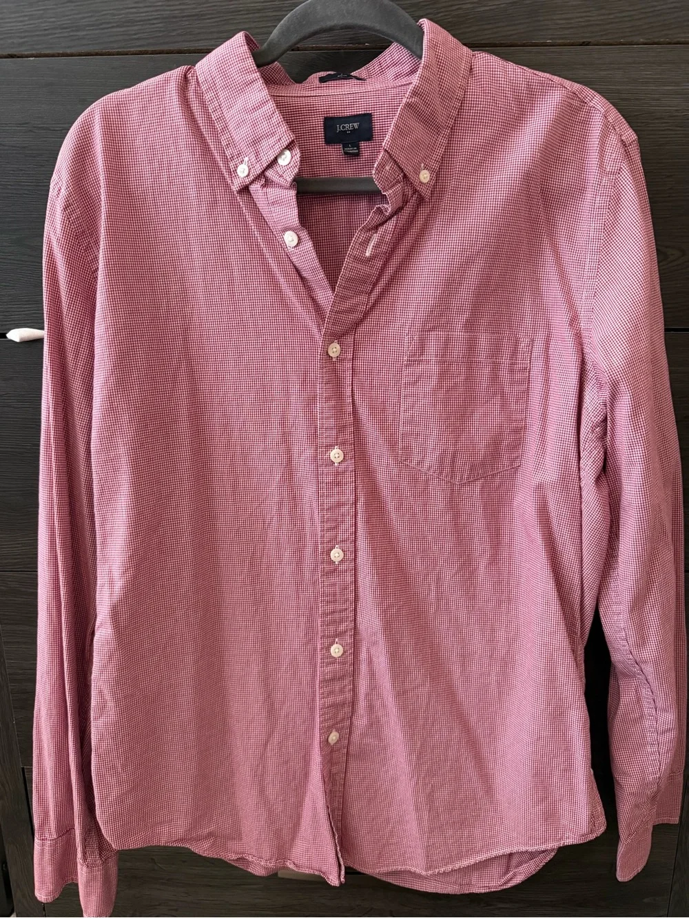 J. Crew Men’s Pink Button-Down Shirt